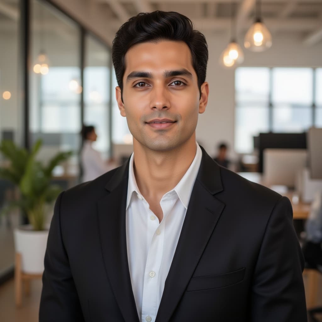 High-resolution professional headshot photograph, meticulously preserving the subject's distinct fac